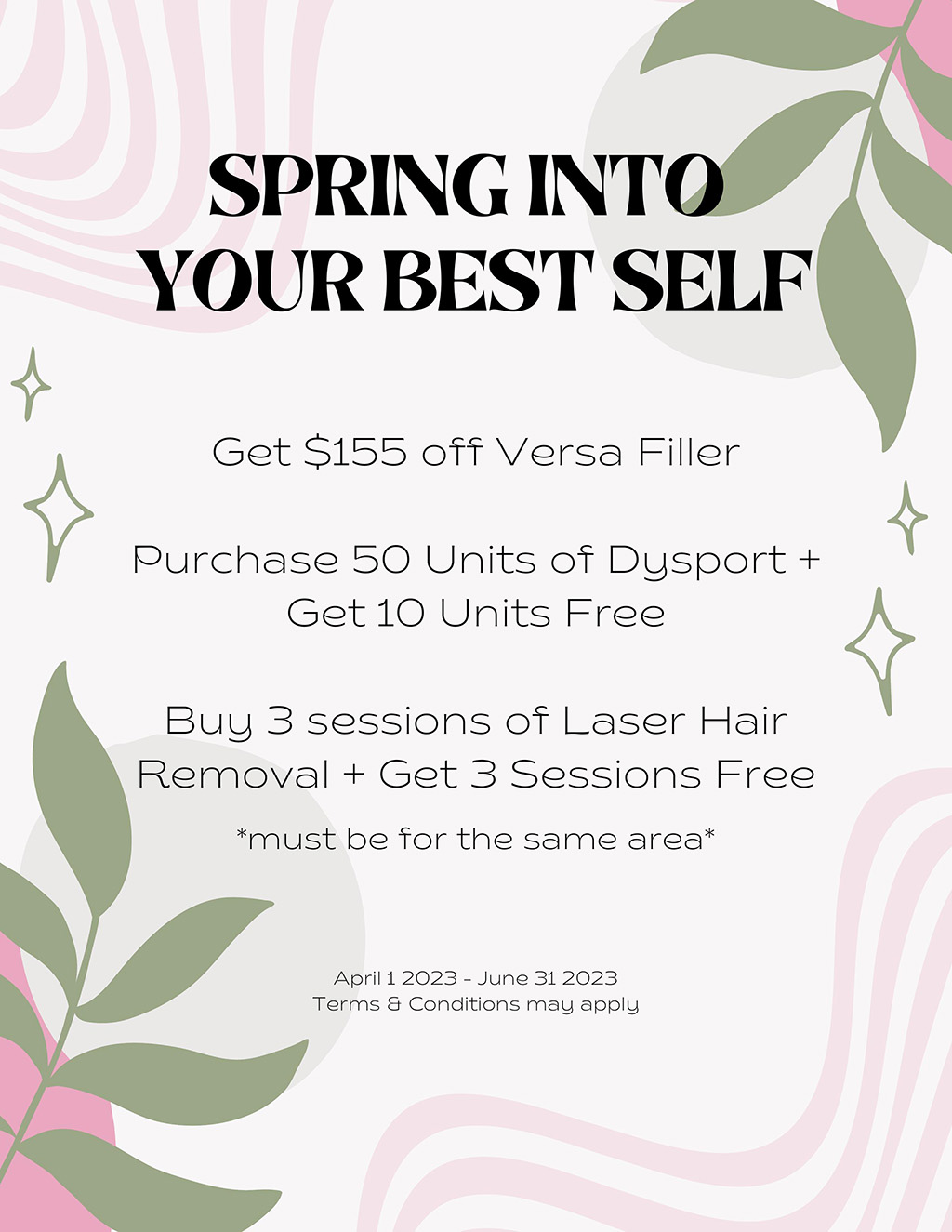Spring into your best self!