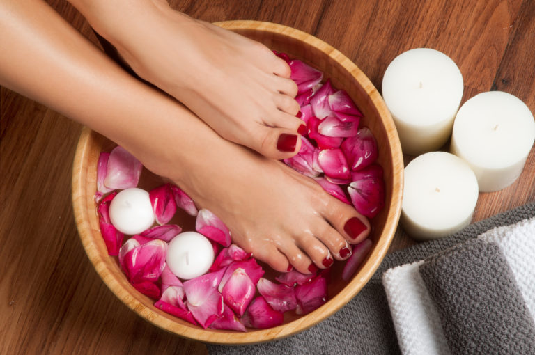Get Manicure and Pedicure on feet | Halina Spa in Round Rock & Austin, TX