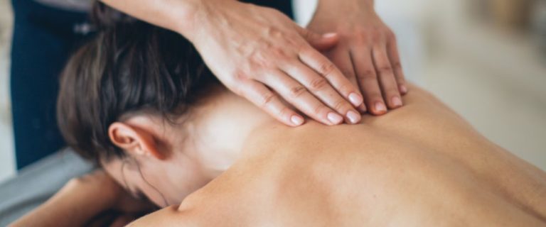 A Lady getting Massage | Halina Spa in Round Rock & Austin, TX